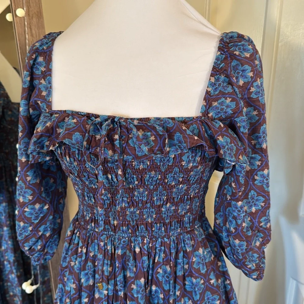 Free People Oasis Printed Maxi Dress